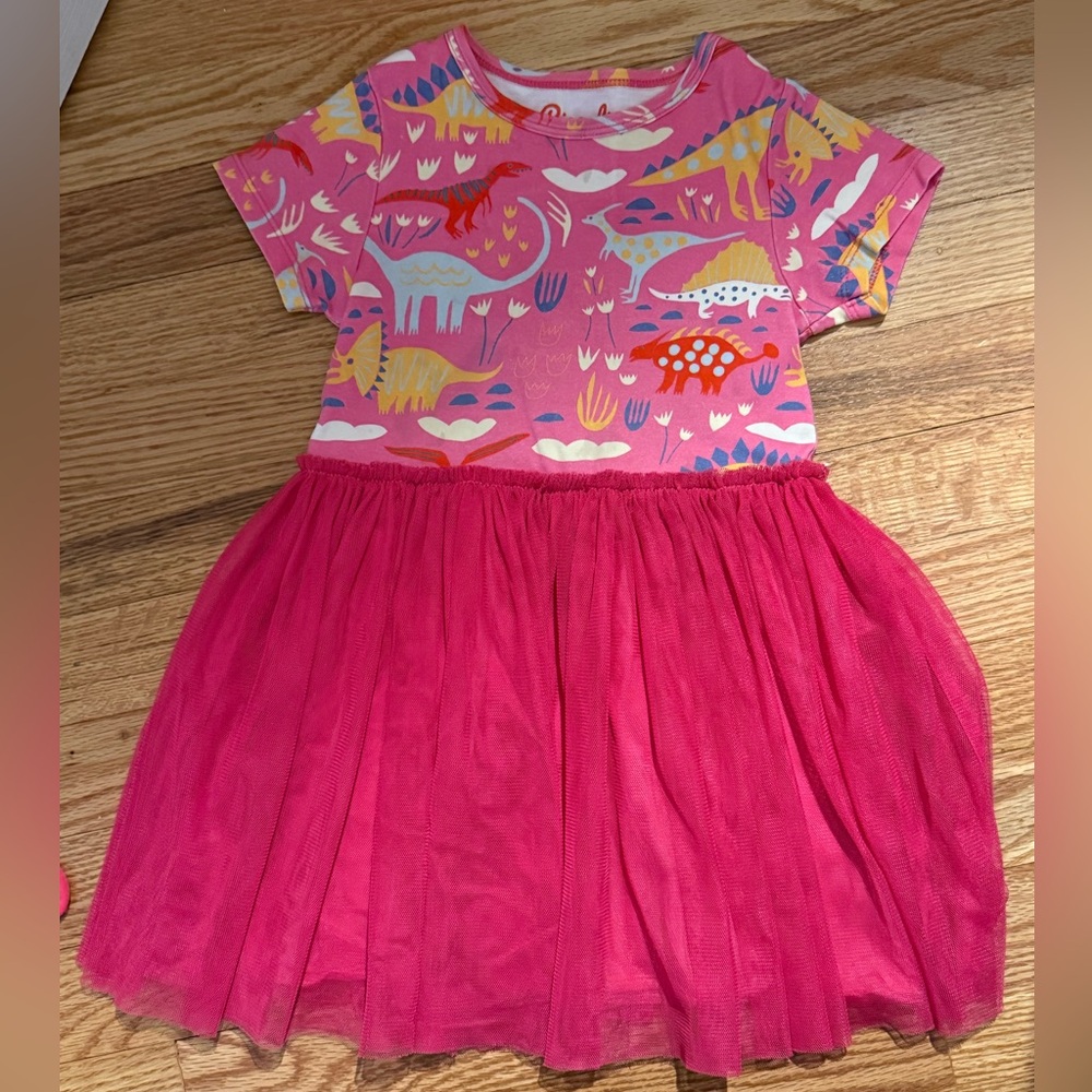 Piccolina Dinosaurio Tulle Dress